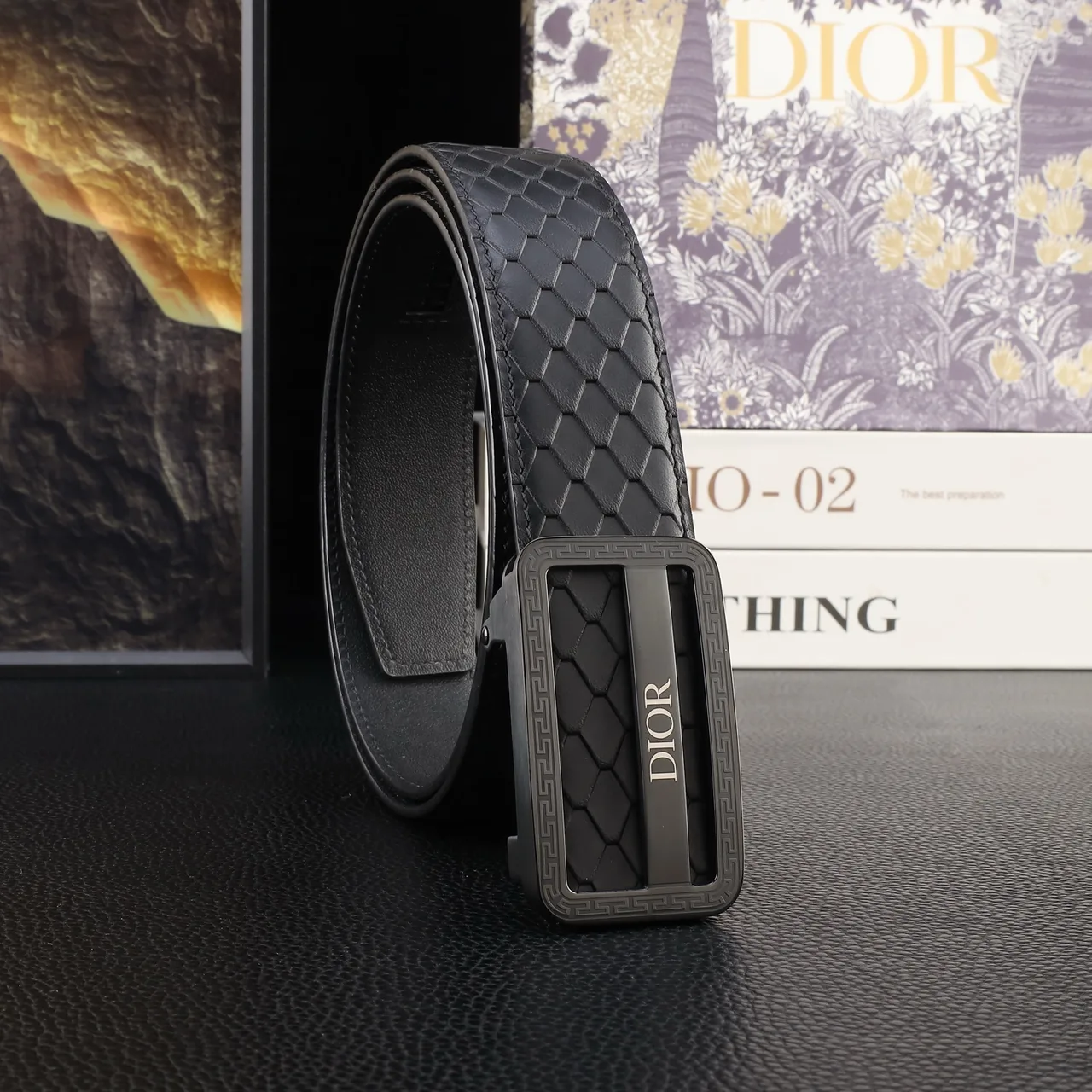 Dior Automatic Belt in Black · view 4