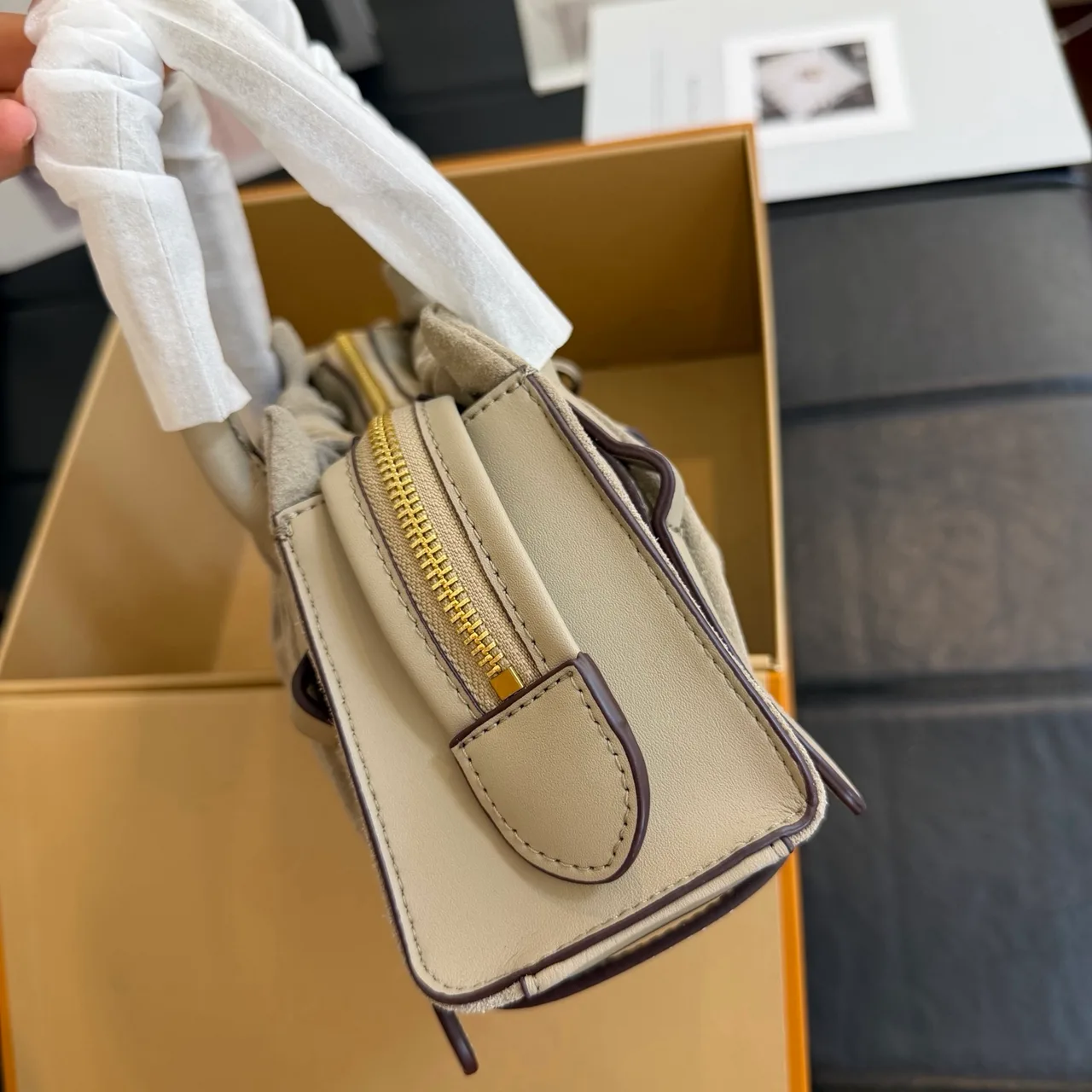 Marc Jacobs Cowhide Hobo Bag in Grey · view 5