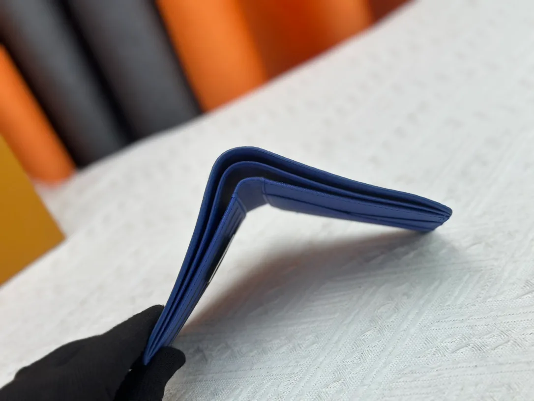 Louis Vuitton Canvas Wallet in Blue · view 8