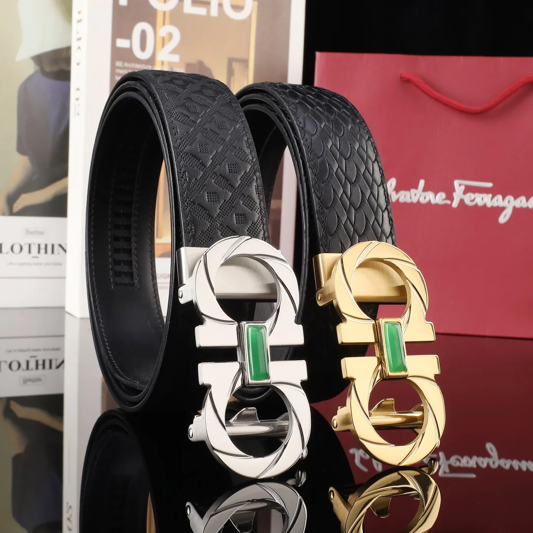Ferragamo Automatic Belt in Black · view 8