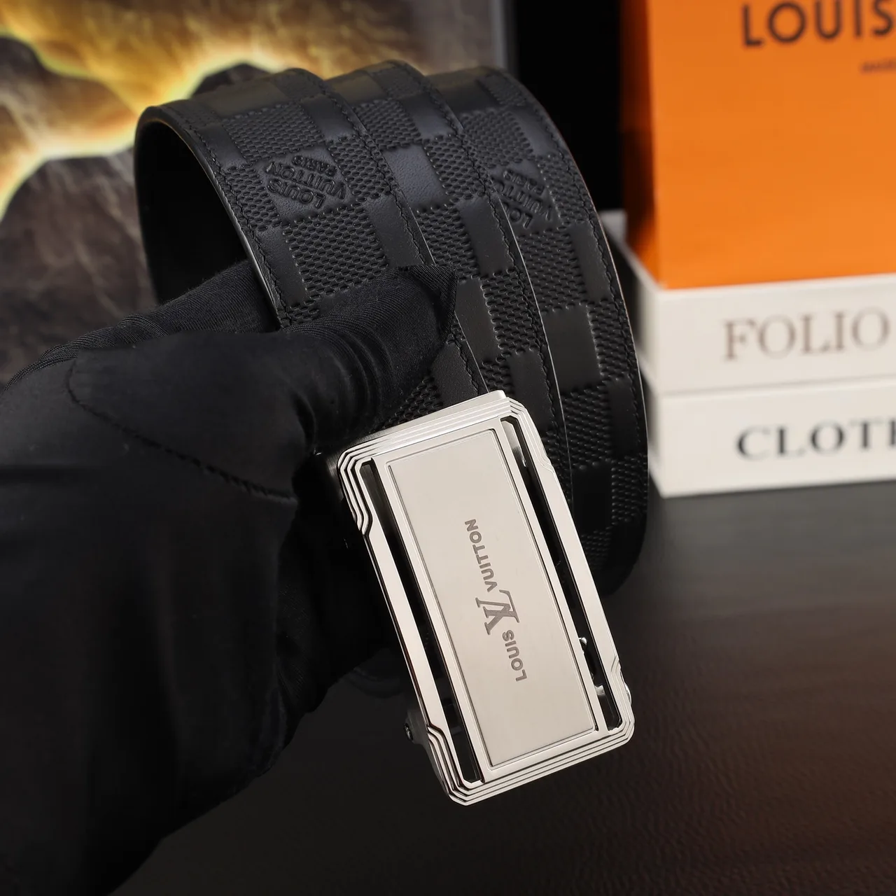 Louis Vuitton Damier Automatic Belt in Black · view 5