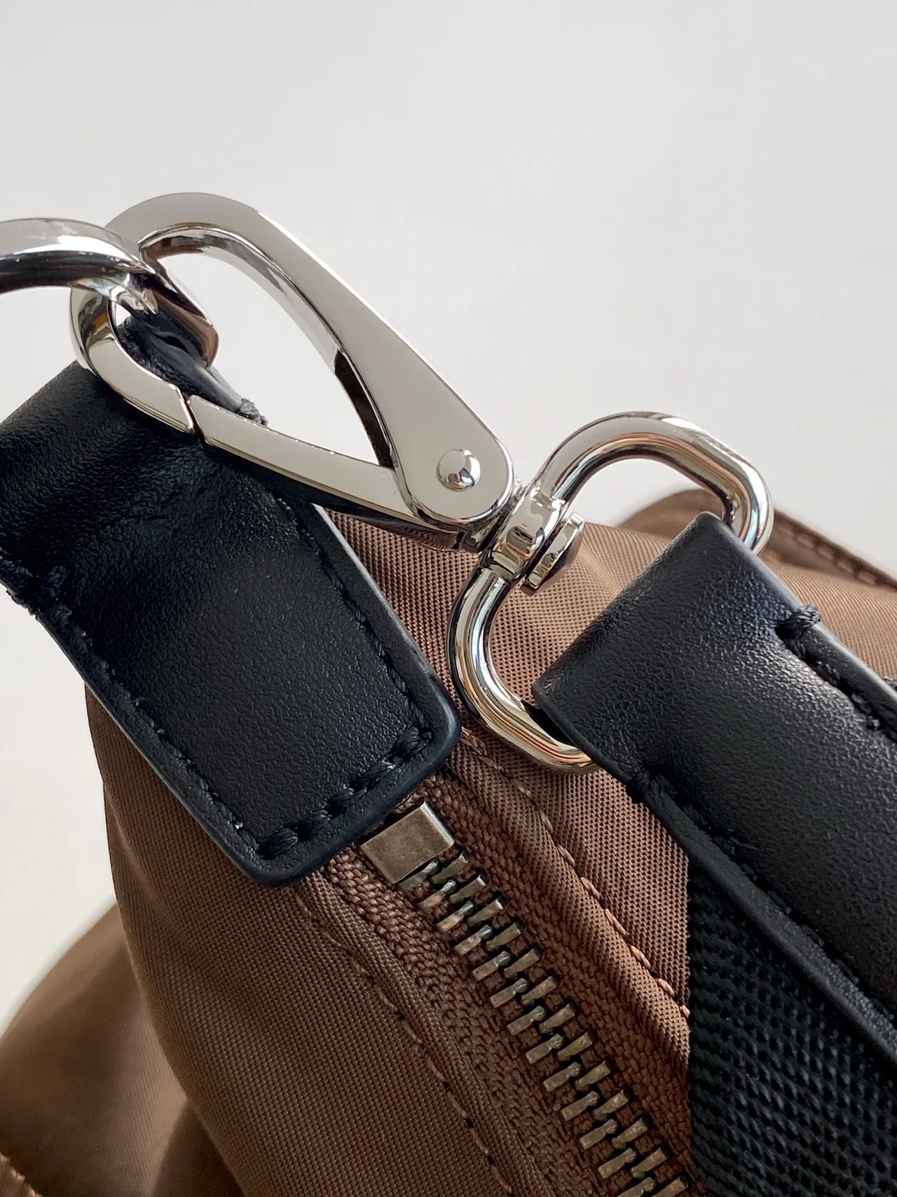 Prada Flap Shoulder Bag in Brown · view 6