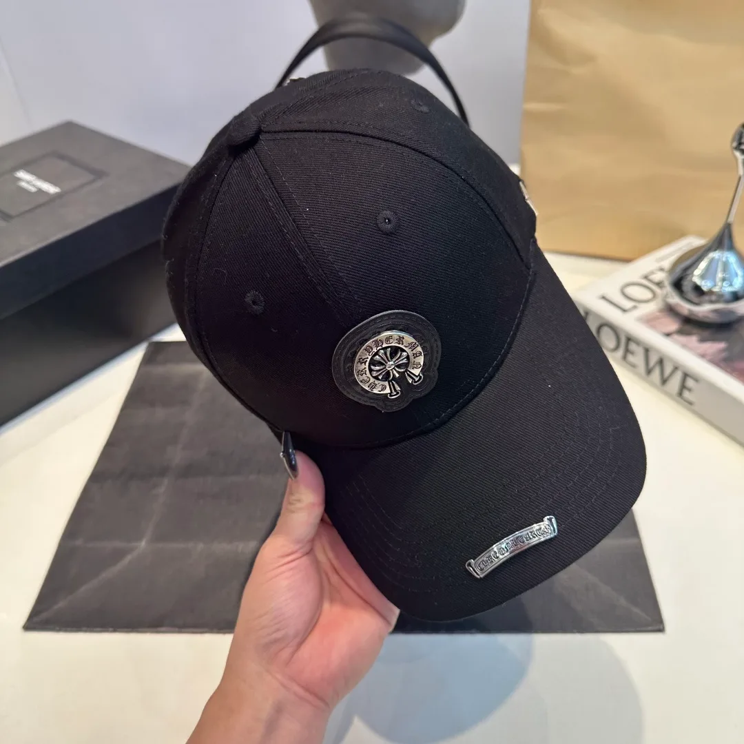 Chrome Hearts Crest Baseball Cap in Black / White / Grey / Beige / Blue / Green · view 5