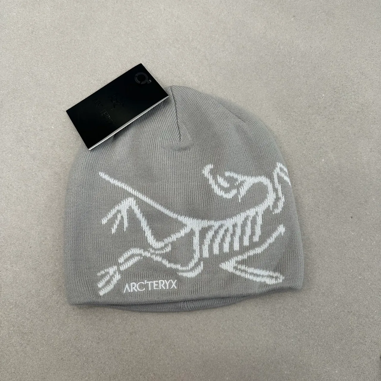 Arc'teryx Bird Motif Beanie in Brown & Blue & Black & Pink & Yellow & Grey & Orange & Purple · view 5