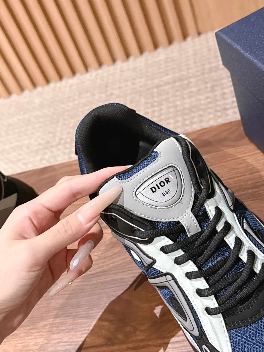 Dior CD Sneakers in Blue · view 7