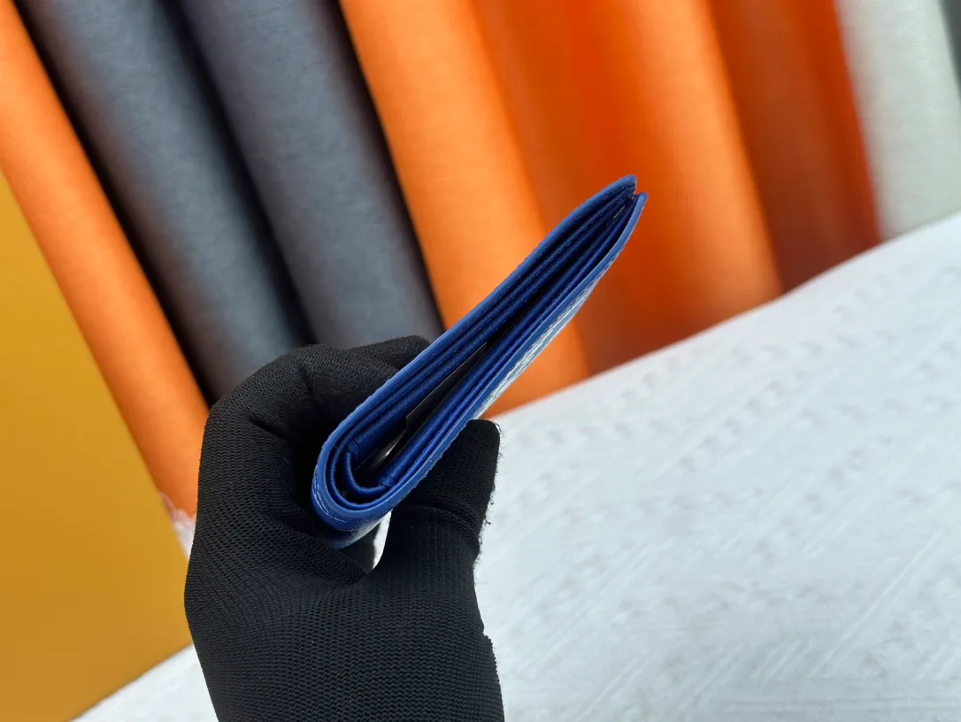 Louis Vuitton Canvas Wallet in Blue · view 5