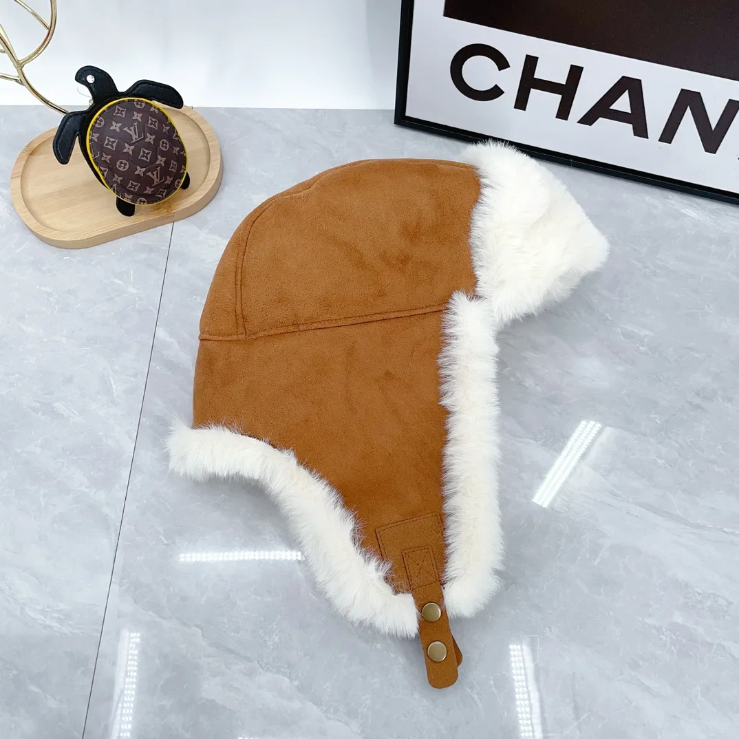 Canada Goose Suede Quilted Hat and Gloves Set in Tan · view 7
