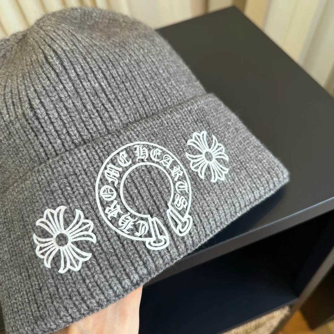 Chrome Hearts Beanie in Grey · view 6