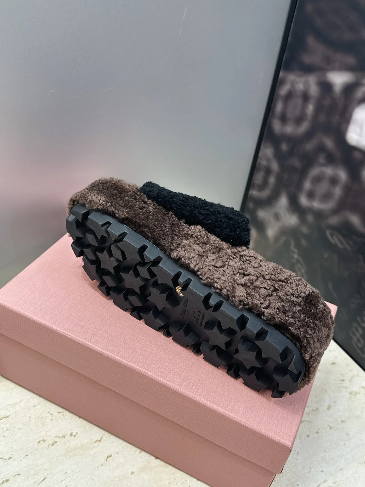 Miu Miu Slippers in Brown · view 8