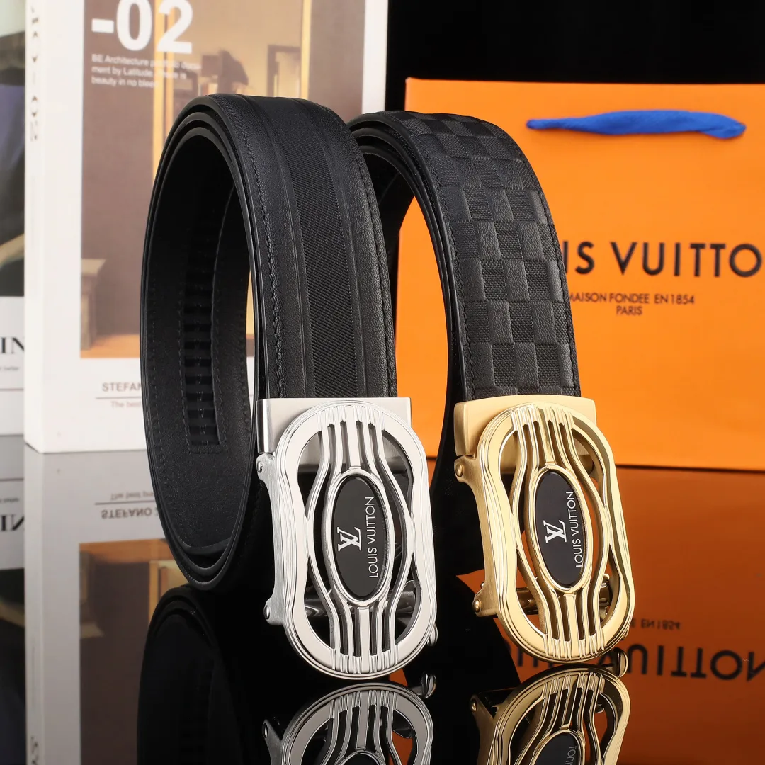 Louis Vuitton Damier Automatic Belt in Black · view 8