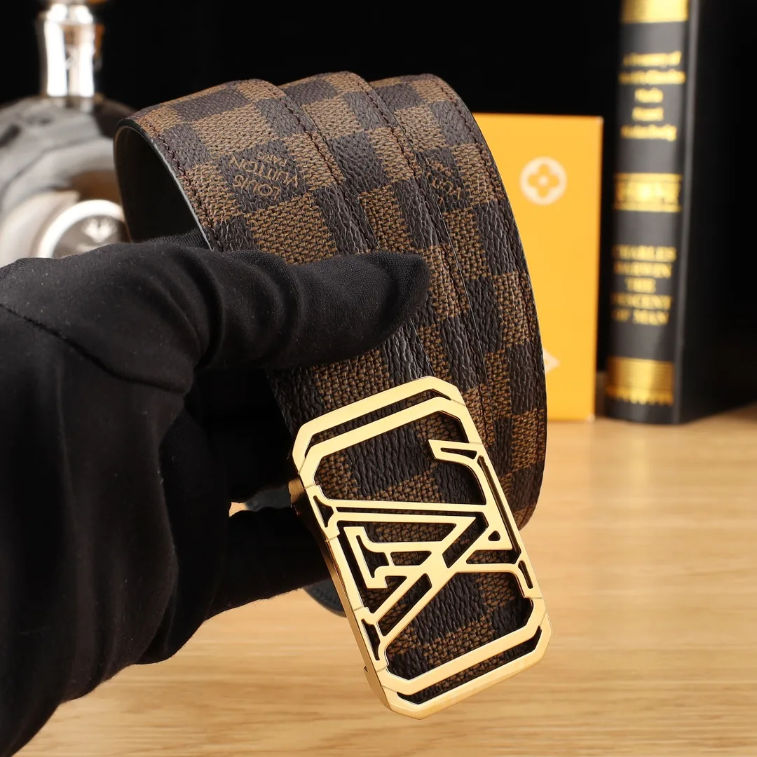 Louis Vuitton Automatic Belt in Brown · view 5