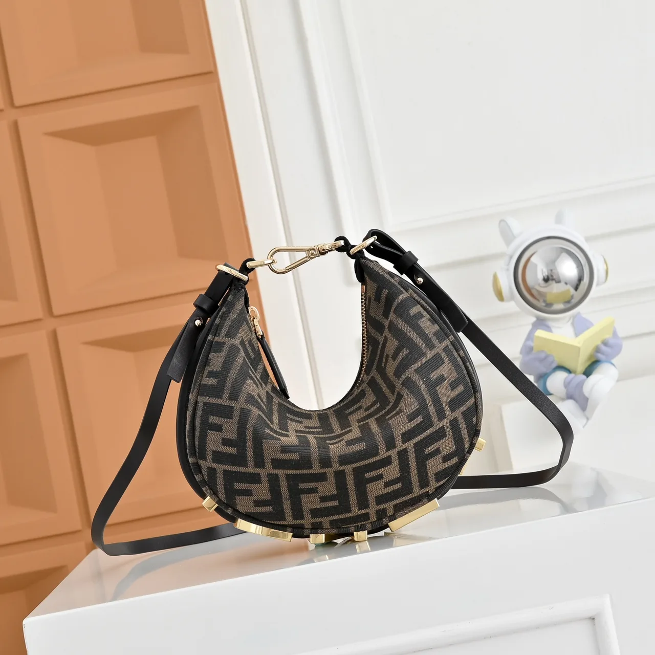 Fendi Hobo Bag in Brown · view 2