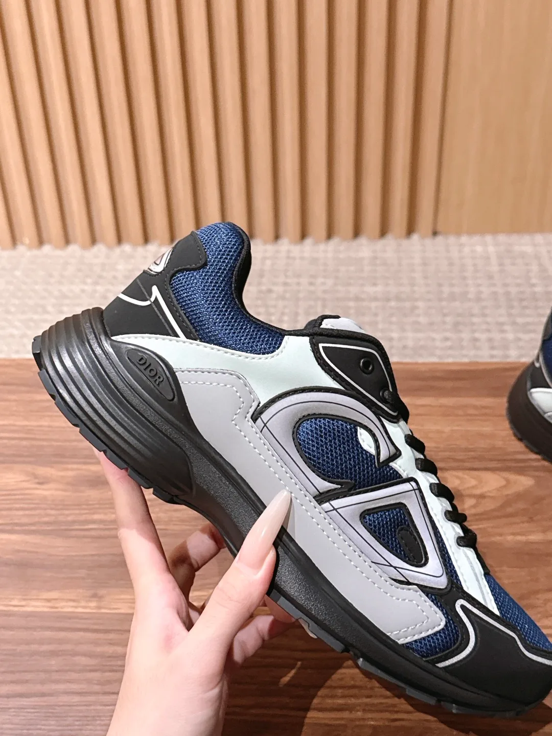 Dior CD Sneakers in Blue · view 8