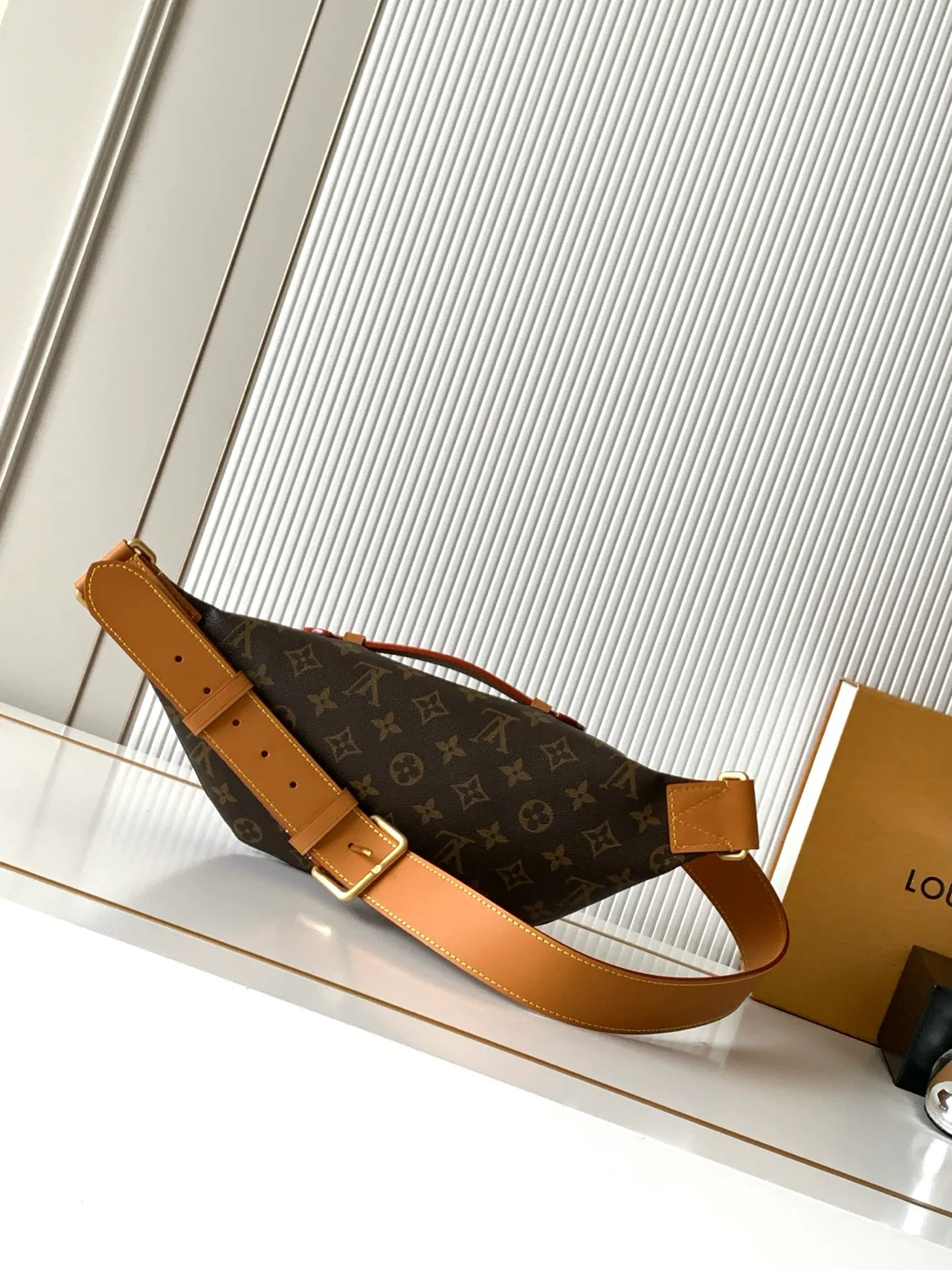 Louis Vuitton Monogram Belt Bag in Brown · view 3