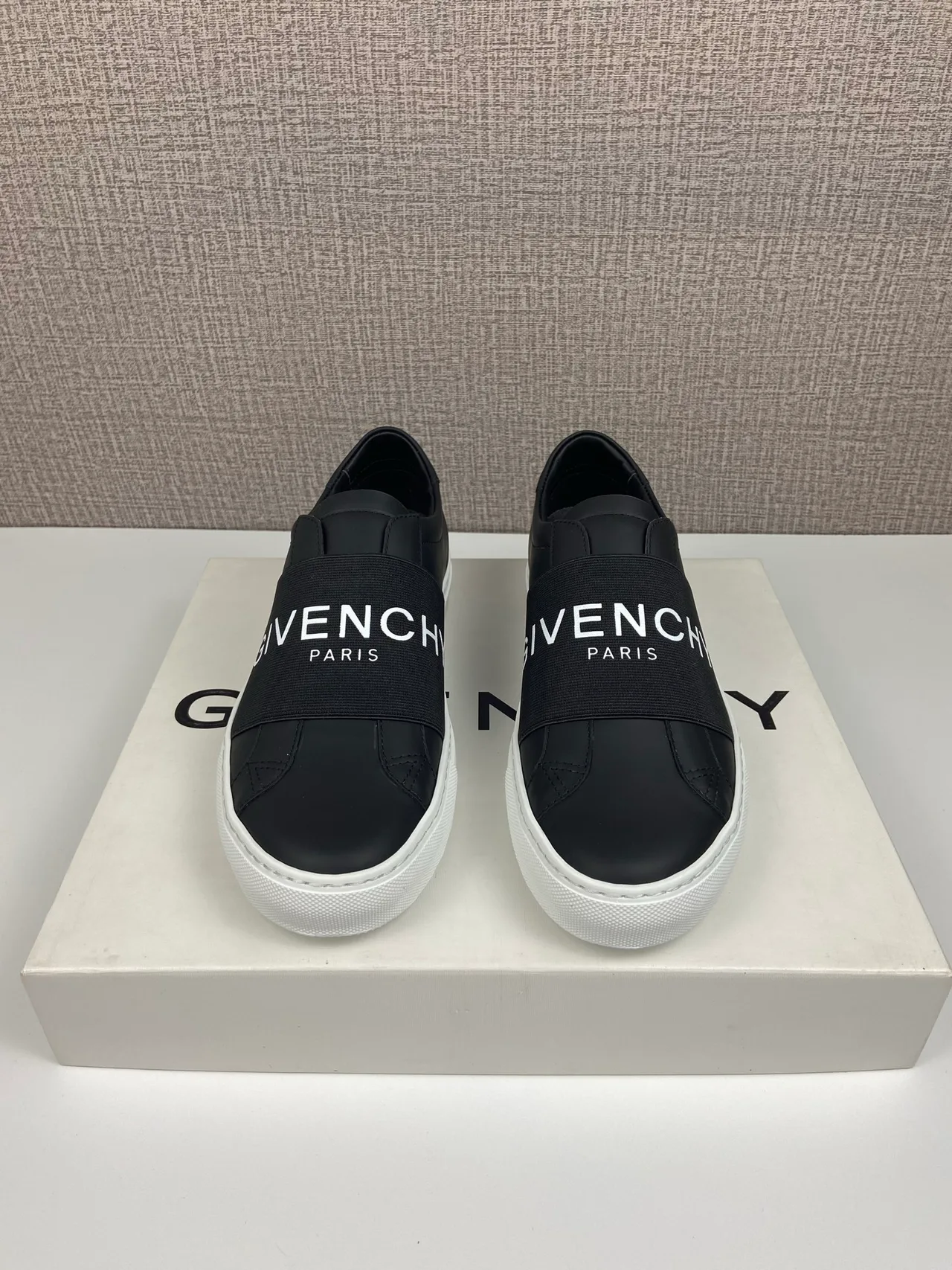 Givenchy Cowhide Smooth Sneakers in Black · view 2