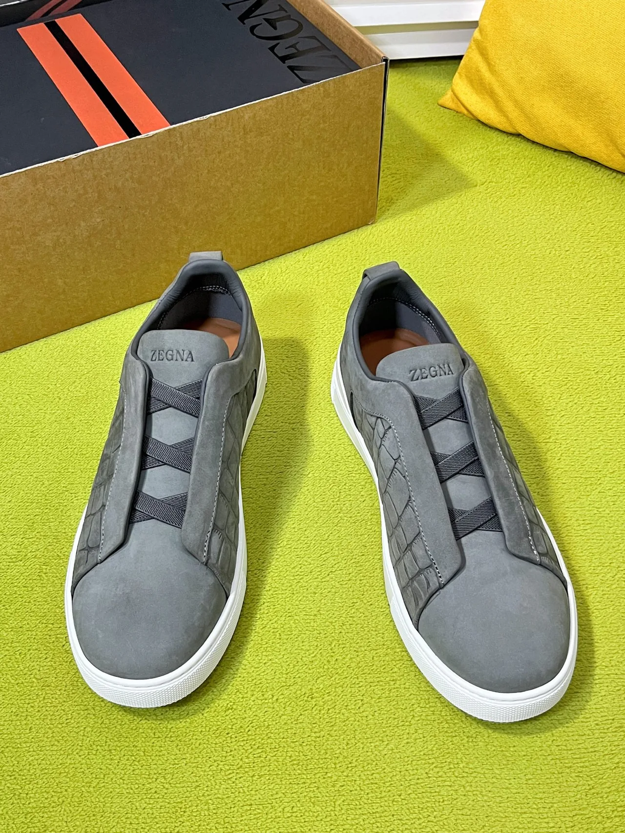 Zegna Sneakers in Grey · view 2