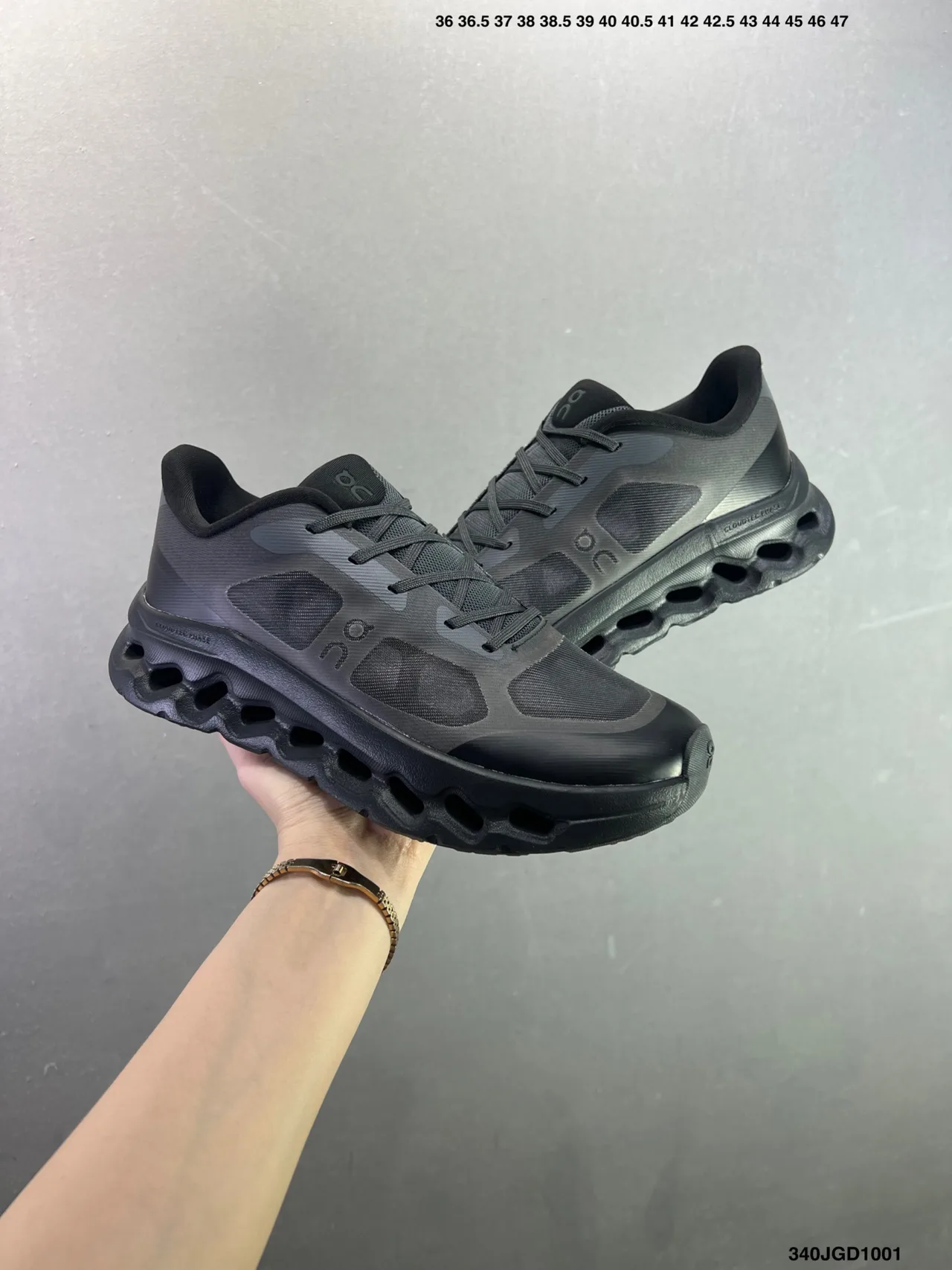 Adidas Cage Sneakers in Purple & Grey & Black & Beige & Blue & Orange · view 3