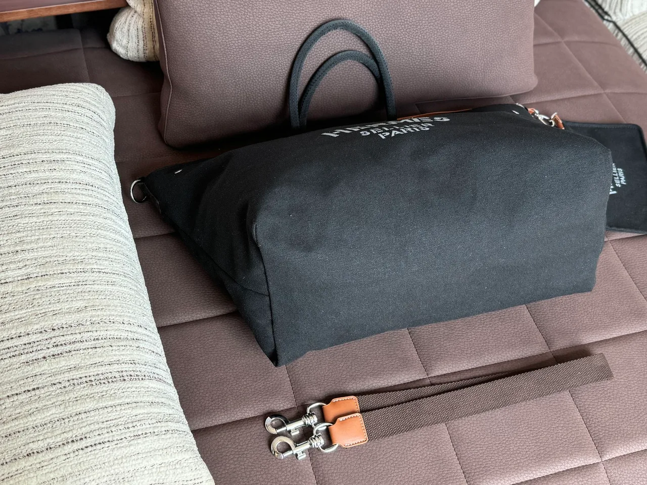 Hermes Aline Tote in Green · view 4