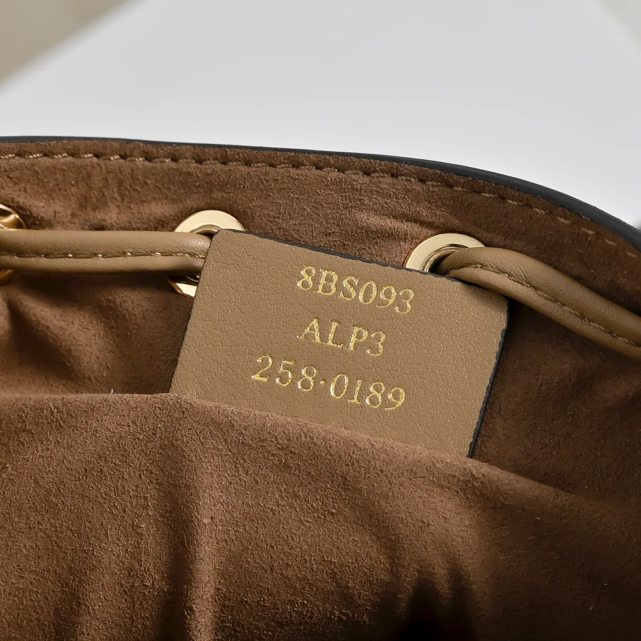Fendi Calfskin Smooth Bucket Bag in Brown · view 7