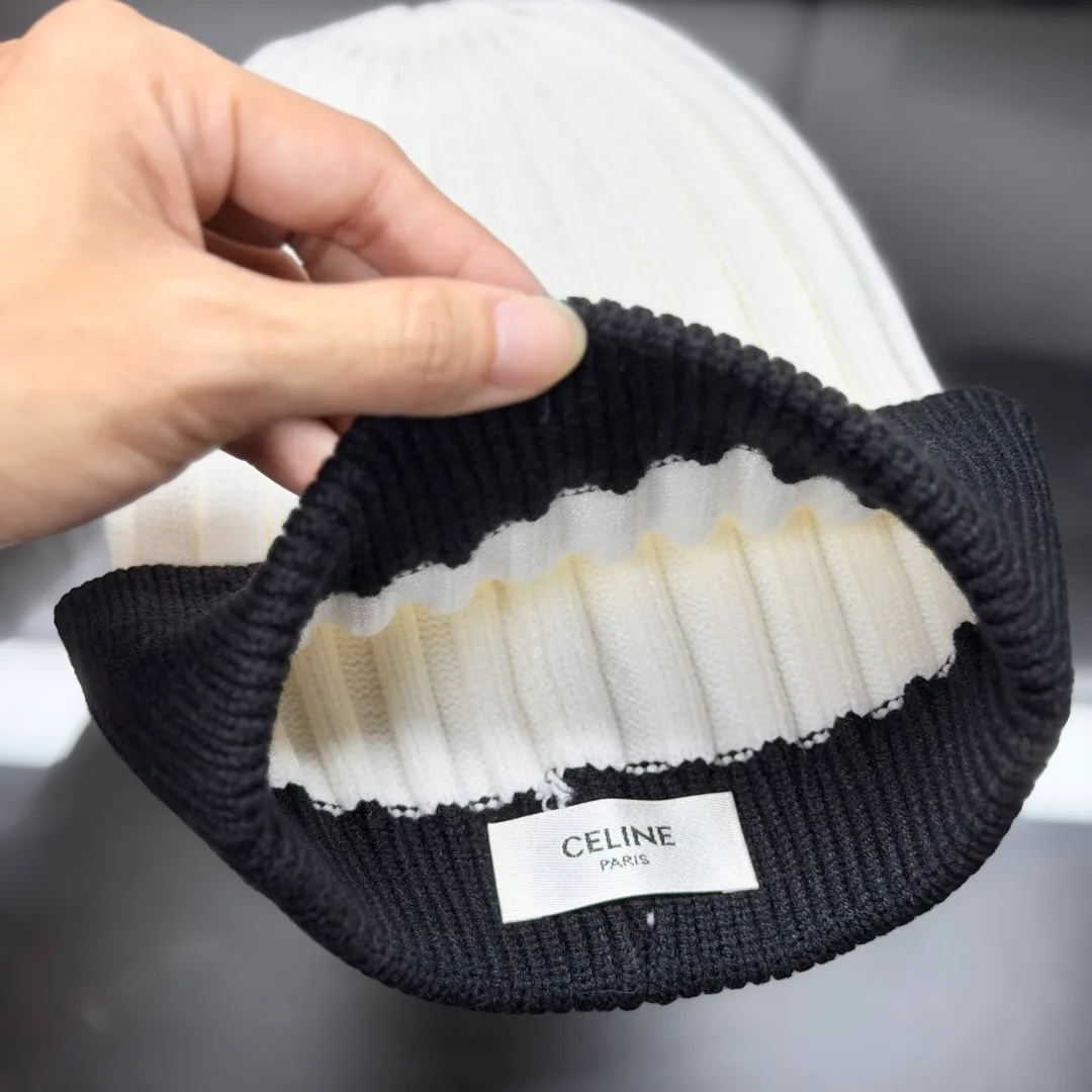 Celine Beanie in White · view 7