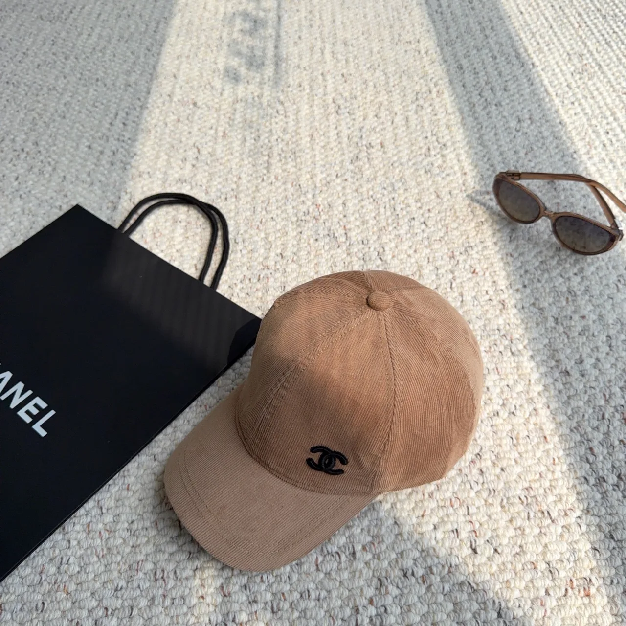 Chanel Baseball Cap in Tan · view 2
