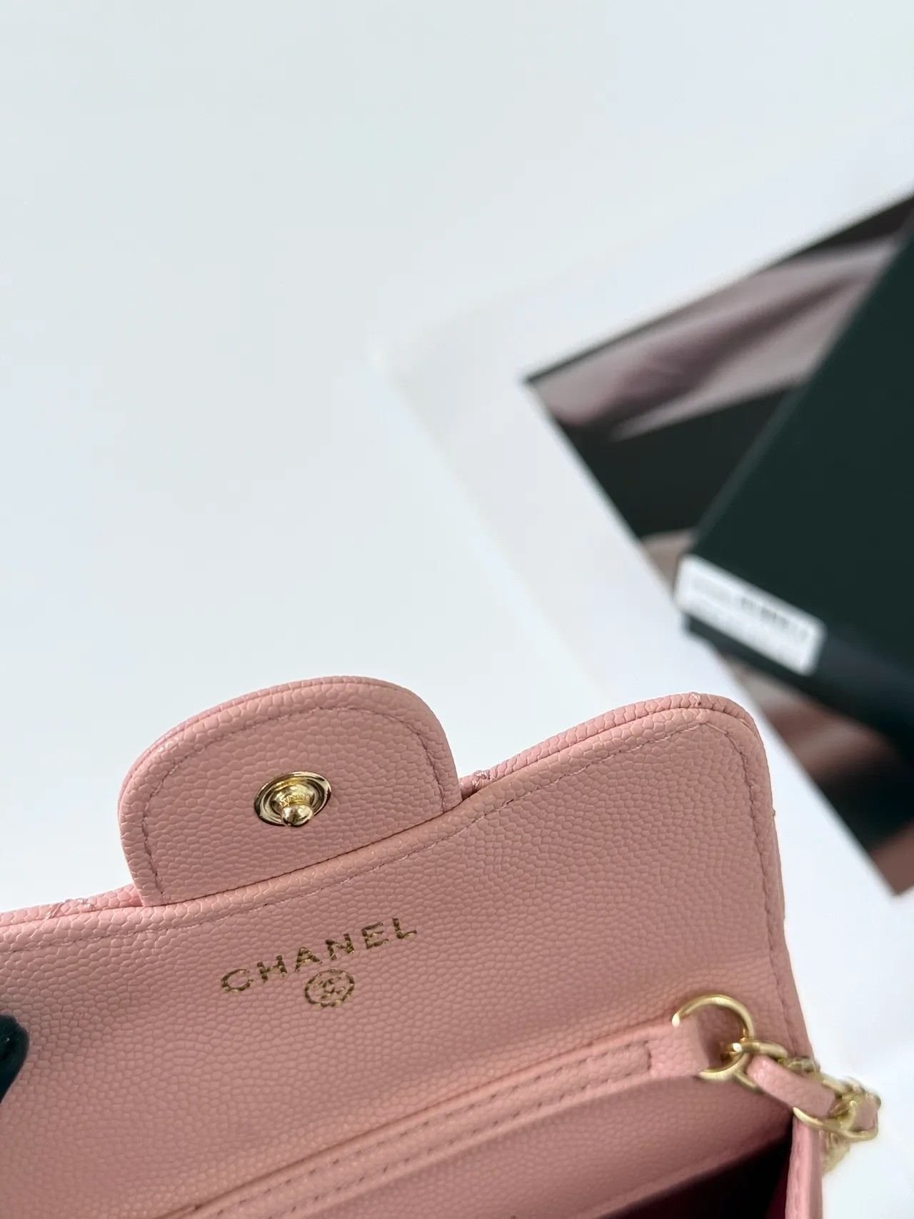 Chanel Quilted Wallet in Pink · view 5