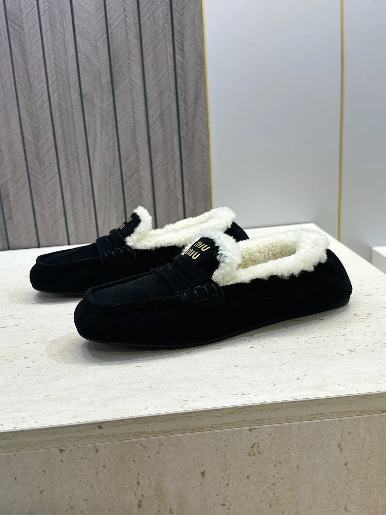 Miu Miu Slippers in Black · view 5