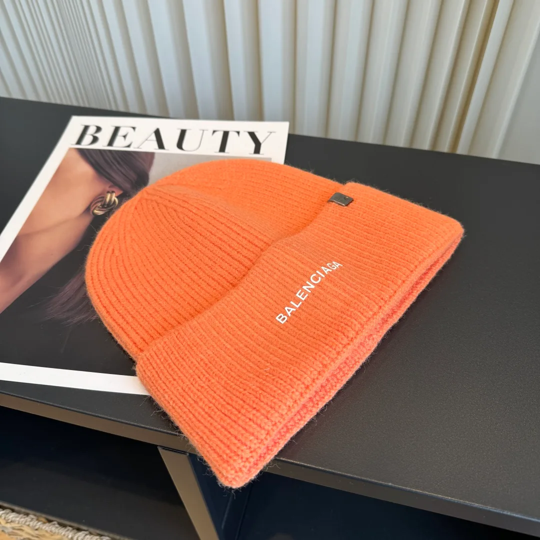 Balenciaga Beanie in Orange · view 1