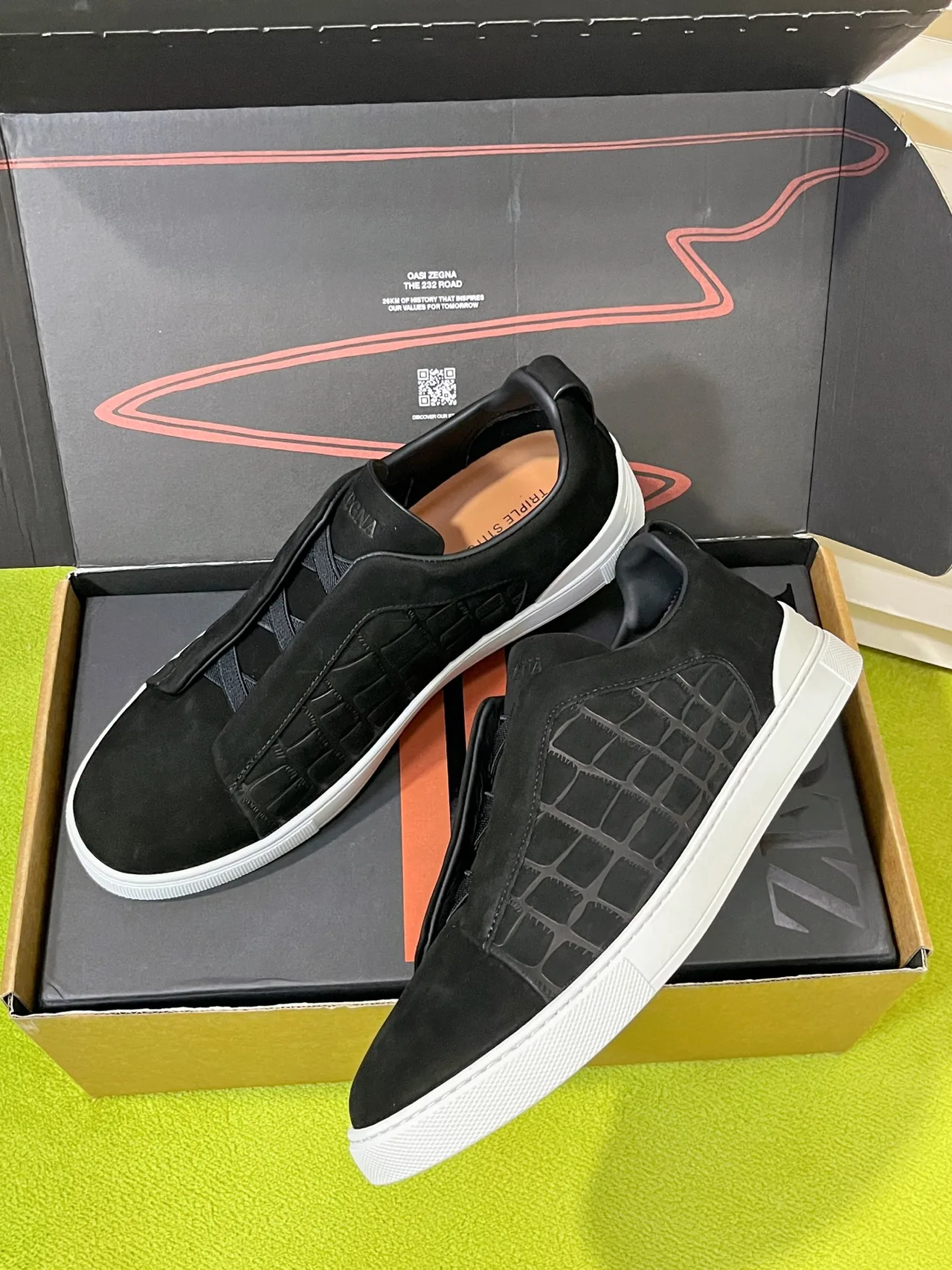 Zegna Sneakers in Black · view 6