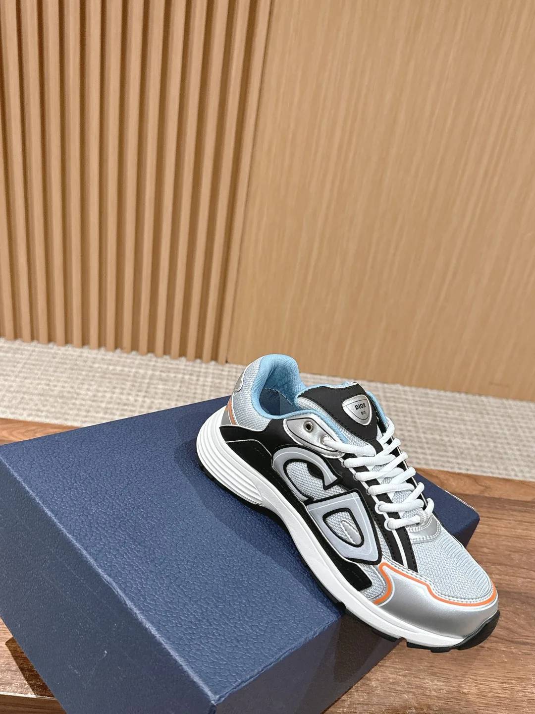 Dior CD Sneakers in Grey · view 3