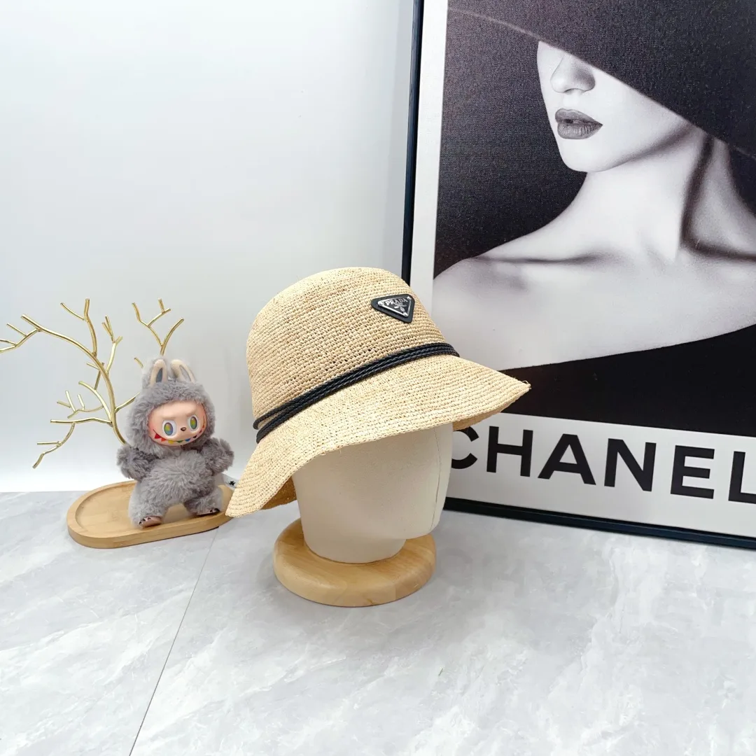 Prada Bucket Hat in Beige · view 5