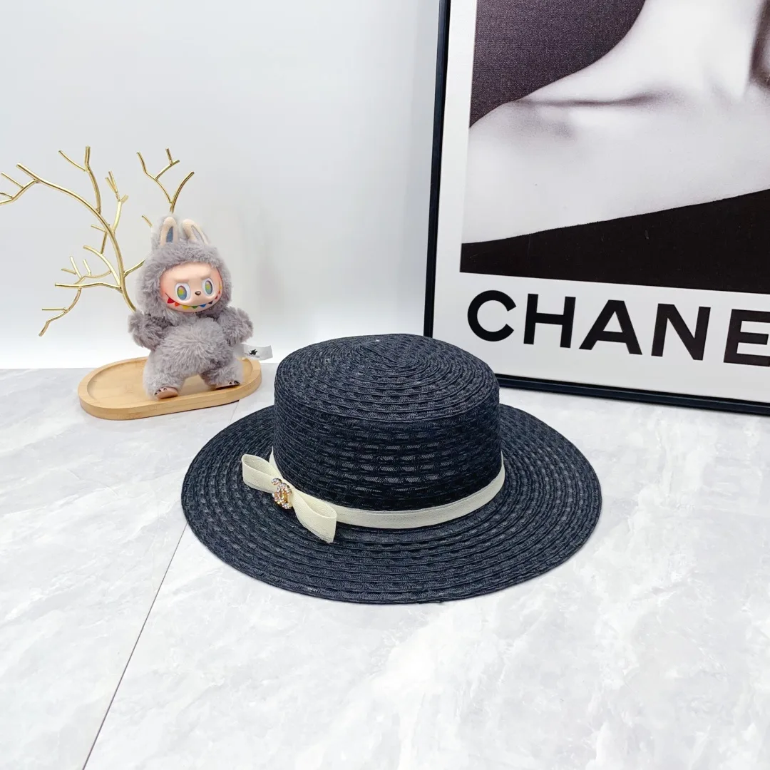 Chanel Boater Hat in Black · view 1