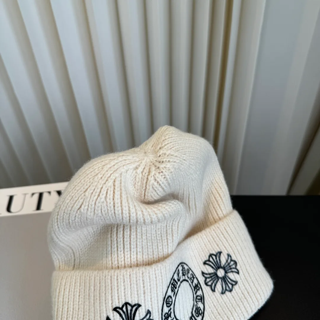Chrome Hearts Beanie in White · view 8