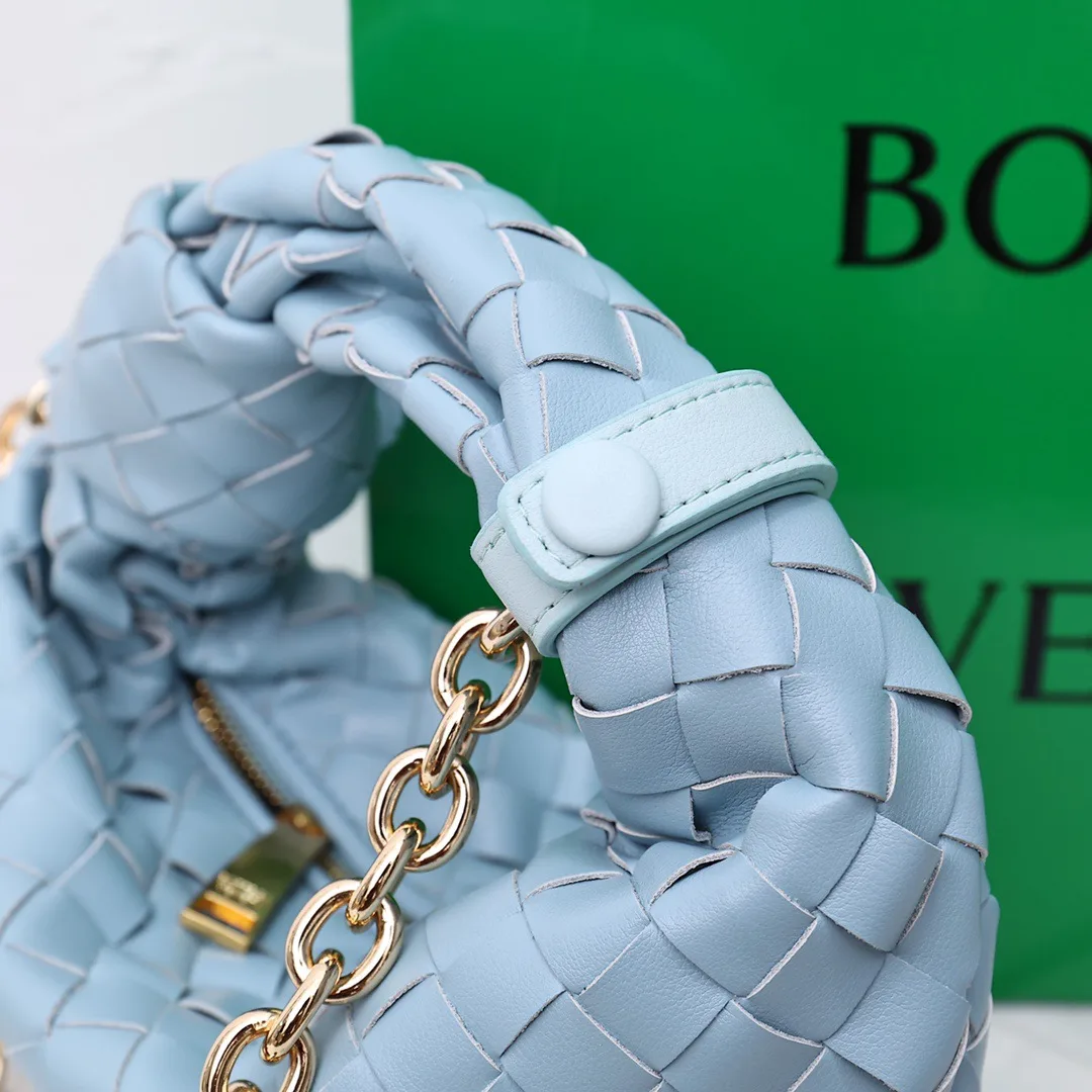 Bottega Veneta Woven Hobo Bag in Blue · view 6