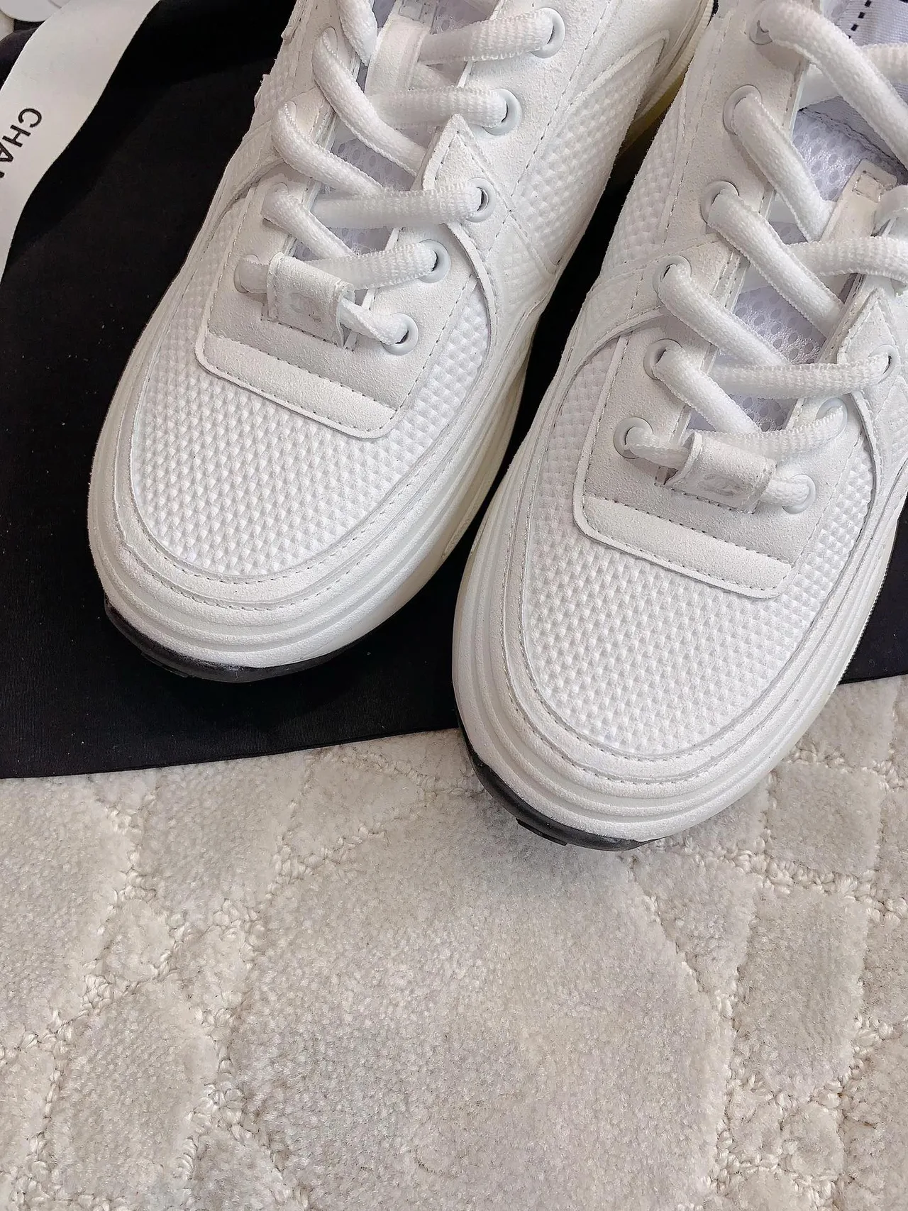 Chanel Sneakers in White · view 5