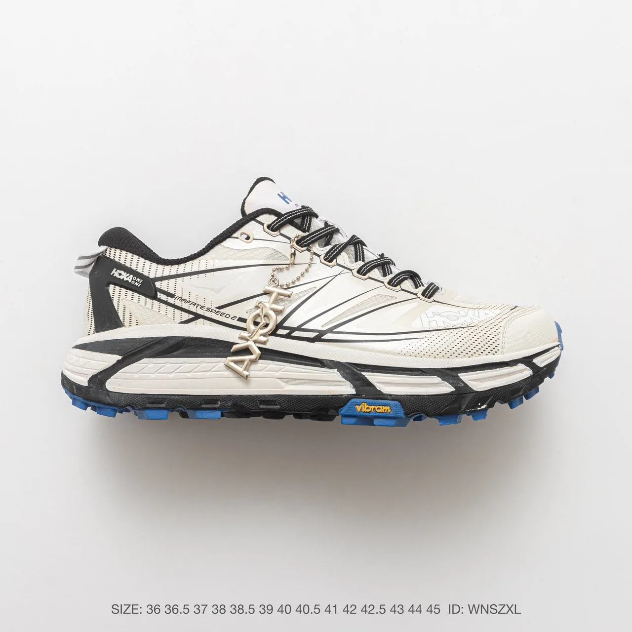 Hoka Mafate Speed 2 Sneakers in Cream · view 1