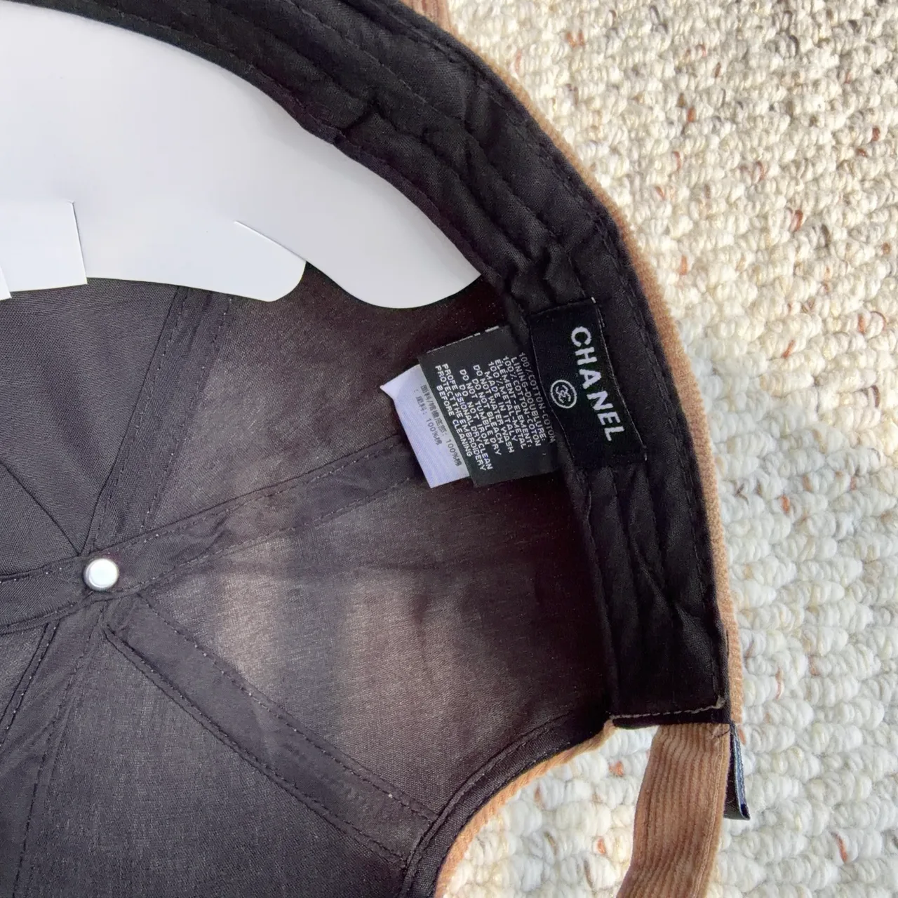 Chanel Baseball Cap in Tan · view 8