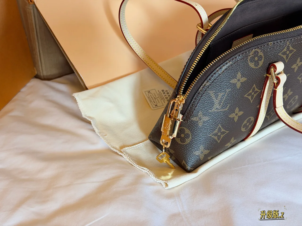 Louis Vuitton Monogram Dome Satchel in Brown · view 7