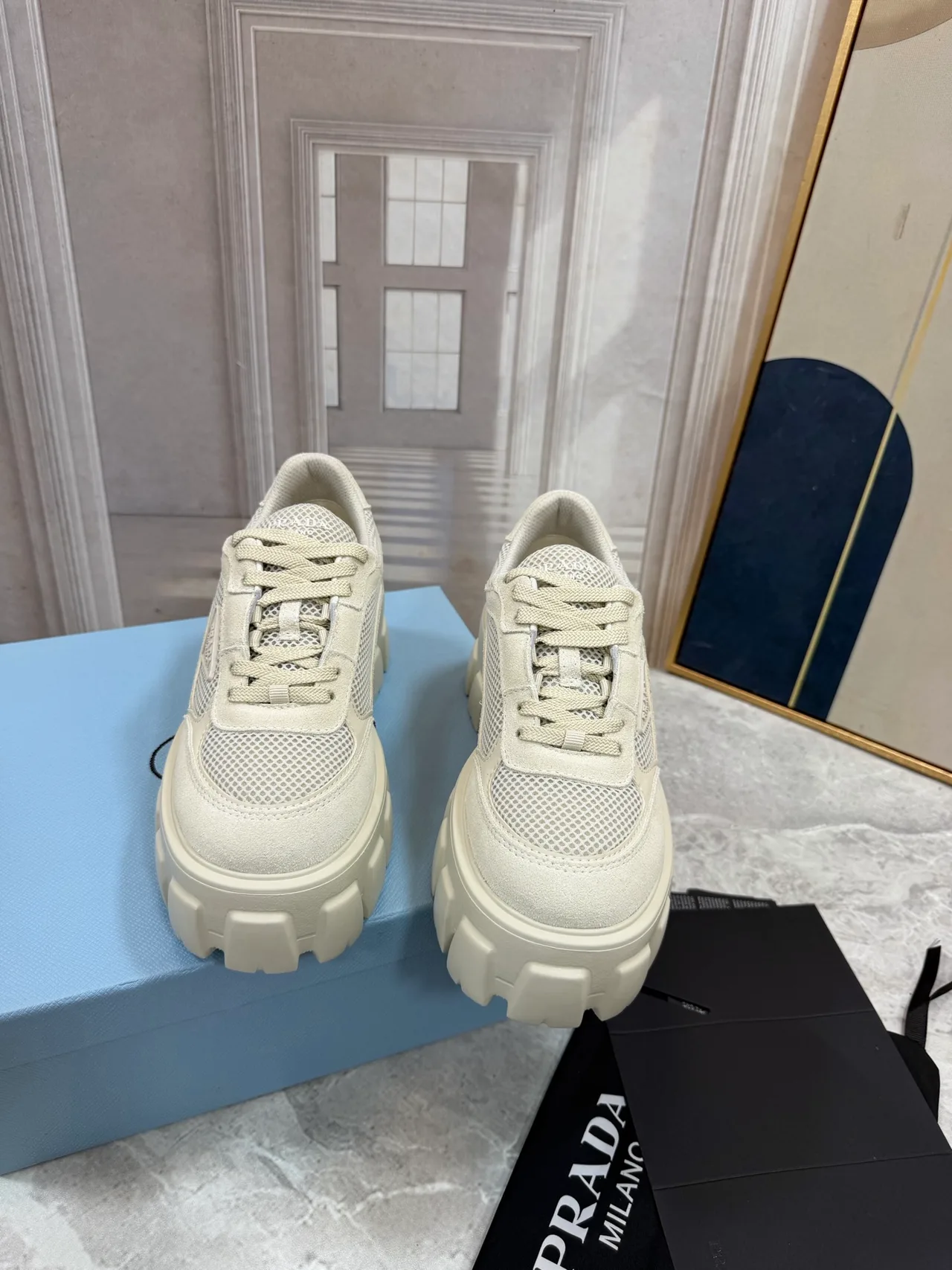 Prada Sneakers in White · view 2