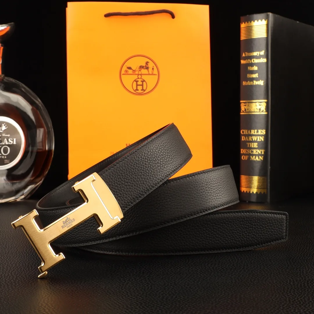 Hermes Belt in Black · view 4