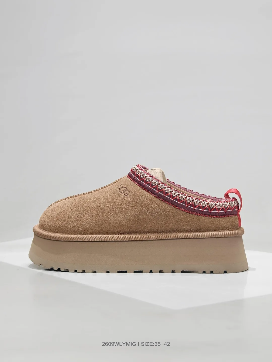 UGG Platform Slippers in Brown & Grey & Black & Beige & Pink · view 1