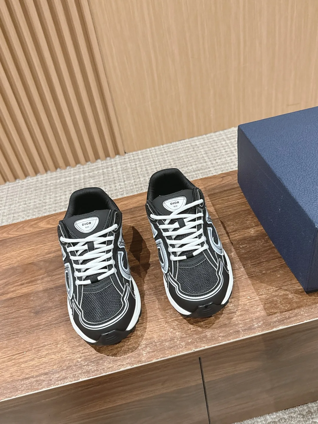 Dior CD Sneakers in Black · view 1