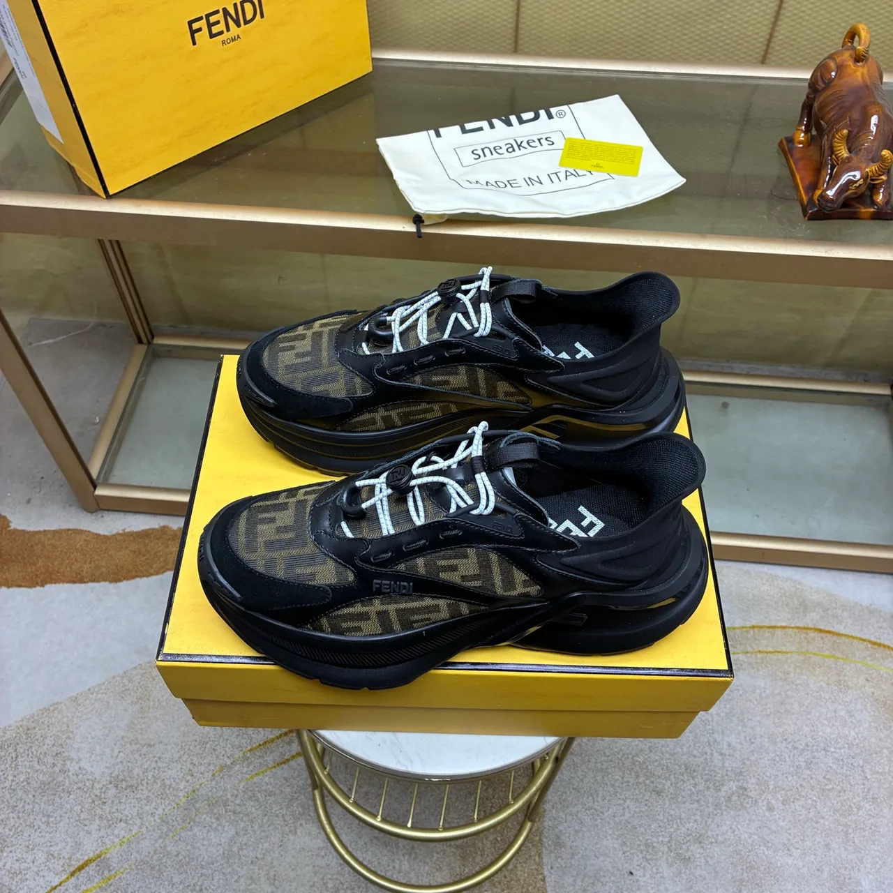 Fendi Sneakers in Black · view 2