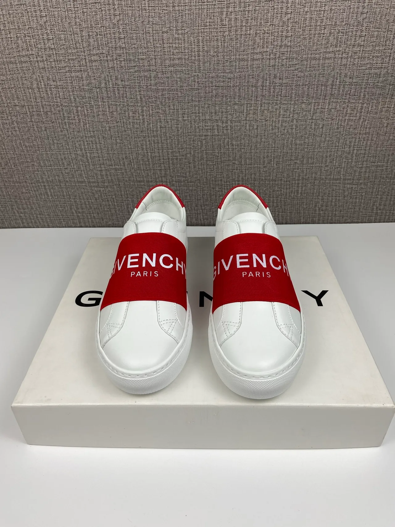 Givenchy Cowhide Smooth Sneakers in White · view 2