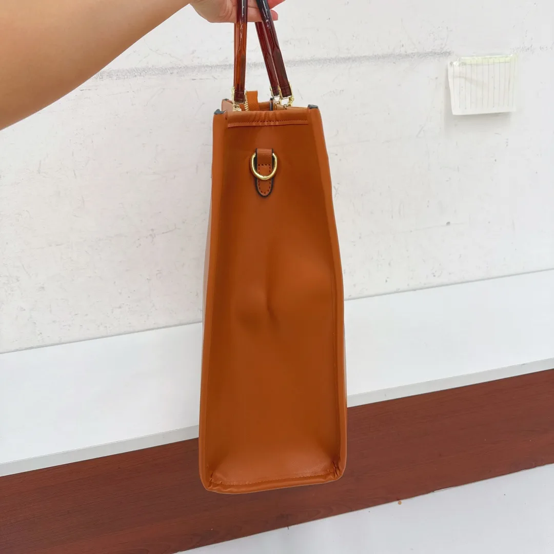 Fendi Sunshine Tote in Black & Green & Tan & Brown · view 5
