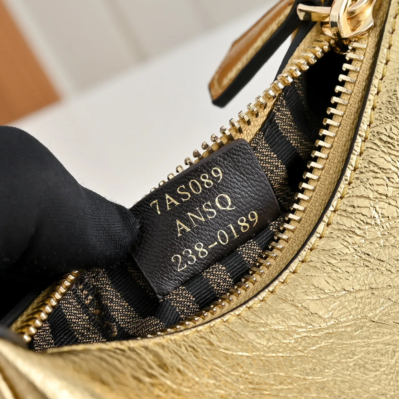 Fendi Hobo Bag in Gold · view 6