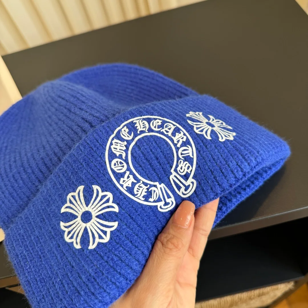 Chrome Hearts Beanie in Blue · view 8