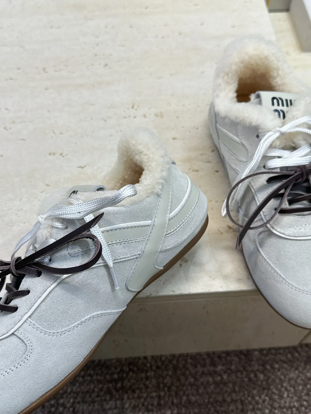 Miu Miu Sneakers in Grey · view 7