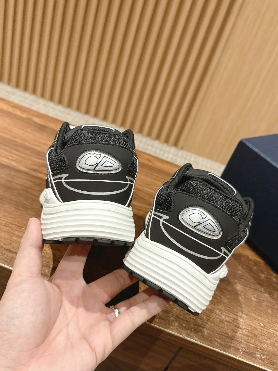 Dior CD Sneakers in Black · view 8