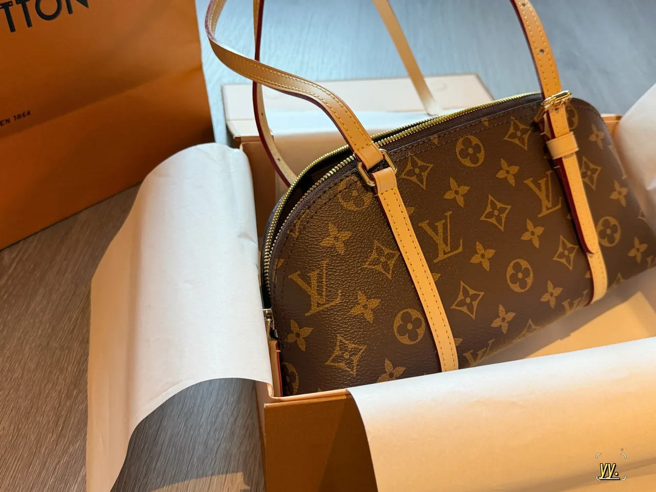 Louis Vuitton Hobo Bag in Brown · view 5